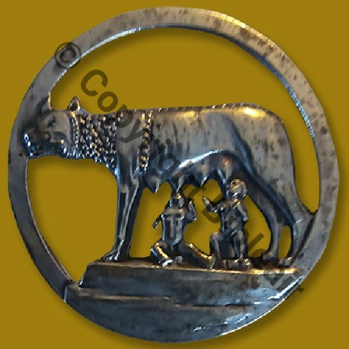 022  1932.37 A0904NH SAL.22 4eDRILLE GO.II.38  SM Eping bascule non visble Dos lisse irreg Embouti leger Cuivre Argente bras a gauche decoupe fin Src.JF.BOUVIER via A.DENIS 